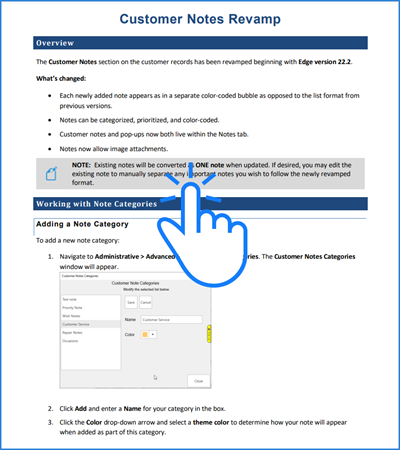 Edge Knowledge Base > Customers > Customer Notes Revamp > Customer ...