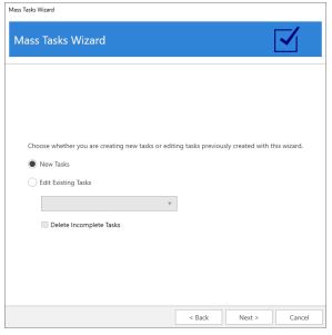 Mass Task Wizard